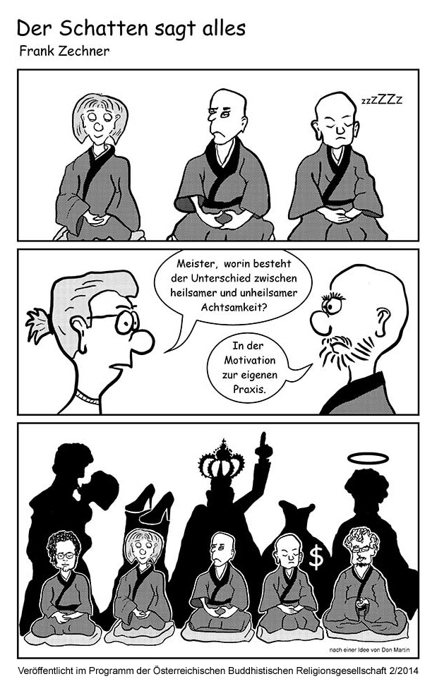 frankbodhi frank zechner comic cartoon sangha 2014